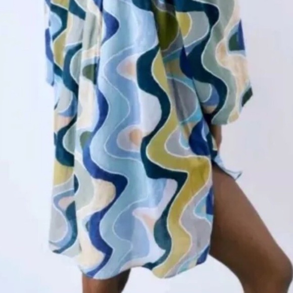 Zara printed top/coverup - Picture 4 of 4